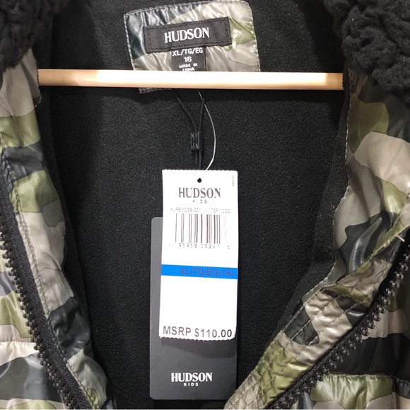 Hudson Kid's Camo Coat - Picture 10 of 10
